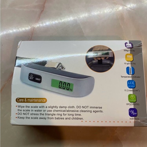 ! SPRING BREAK SALE 1Pc Portable Electronic Luggage Scale - Picture 4 of 5